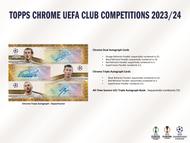 Image for 2023/24 Topps Chrome UEFA Club Competitions Soccer Hobby Jumbo Pack