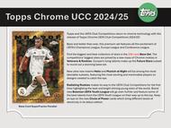 Image for 2024/25 Topps Chrome UEFA Club Competitions Soccer Hobby Box