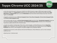 Image for 2024/25 Topps Chrome UEFA Club Competitions Soccer Hobby Box