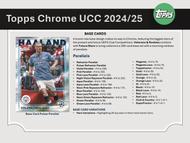 Image for 2024/25 Topps Chrome UEFA Club Competitions Soccer Hobby Box