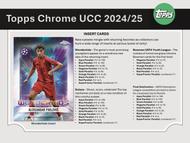 Image for 2024/25 Topps Chrome UEFA Club Competitions Soccer Hobby Box