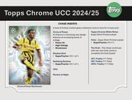 Image for 2024/25 Topps Chrome UEFA Club Competitions Soccer Hobby Box