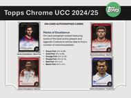 Image for 2024/25 Topps Chrome UEFA Club Competitions Soccer Hobby Box