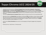 Image for 2024/25 Topps Chrome UEFA Club Competitions Soccer Delight Box