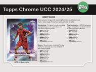 Image for 2024/25 Topps Chrome UEFA Club Competitions Soccer Delight Box
