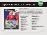 Image for 2024/25 Topps Chrome UEFA Club Competitions Soccer Delight Box