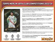 Image for 2023/24 Topps Chrome Merlin UEFA Club Competitions Soccer Hobby Box