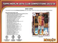 Image for 2023/24 Topps Chrome Merlin UEFA Club Competitions Soccer Hobby Box