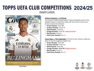 Image for 2024/25 Topps UEFA Club Competitions Soccer Hobby Box