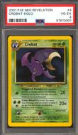 Image for Pokemon Neo Revelation Crobat 4/64 PSA 4