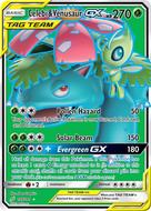 Image for Pokemon Team Up Celebi & Venusaur GX 159/181 NEAR MINT NM