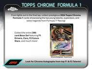 Image for 2024 Topps Chrome F1 Formula 1 Hobby Box