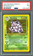 Image for Pokemon Base Set 1st Edition GERMAN Nidoking 11/102 PSA 7