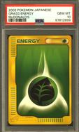 Image for Pokemon Japanese McDonald's 2002 Promo Grass Energy PSA 10 GEM MINT