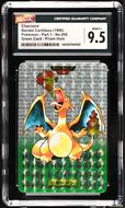 Image for Pokemon Bandai CardDass Japanese Vending Charizard Green Prism Holo CGC 9.5