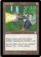 Image for Magic the Gathering Weatherlight Null Rod NEAR MINT NM