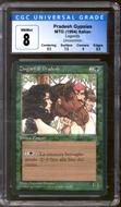 Image for Magic the Gathering Legends Italian Pradesh Gypsies CGC 8 DISAVOWED CARD NEAR MINT NM