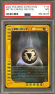 Image for Pokemon Expedition Reverse Holo Foil Metal Energy 159/165 PSA 7