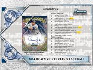 Image for 2024 Bowman Sterling Baseball Hobby Box