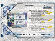 Image for 2024 Bowman Sterling Baseball Hobby Box