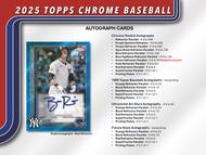 Image for 2025 Topps Chrome Baseball Mega Box