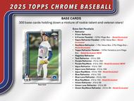 Image for 2025 Topps Chrome Baseball Mega Box