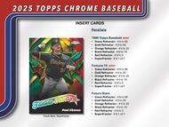 Image for 2025 Topps Chrome Baseball Mega Box
