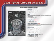 Image for 2025 Topps Chrome Baseball Blaster 40-Box Case