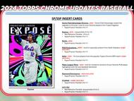 Image for 2024 Topps Chrome Update Series Baseball Hobby Box