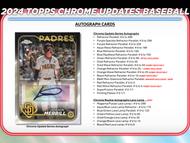 Image for 2024 Topps Chrome Update Series Baseball Hobby Box