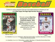 Image for 2024 Topps Heritage High Number Baseball Hobby Box