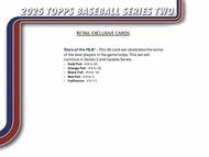 Image for 2025 Topps Series 2 Baseball Blaster 40-Box Case