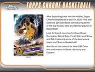 Image for 2024/25 Topps Chrome Basketball Mega 20-Box Case