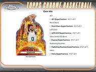 Image for 2024/25 Topps Chrome Basketball Hobby 12-Box Case