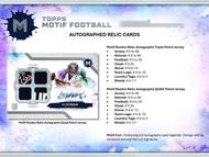 Image for 2023 Topps Motif Football Hobby Box