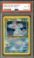 Image for Pokemon Neo Genesis Feraligatr 5/111 PSA 4
