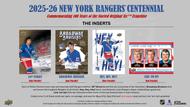 Image for 2025/26 Upper Deck New York Rangers Centennial Hockey Hobby Box