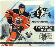 Image for 2018/19 Upper Deck SPx Hockey Hobby Box