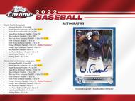 Image for 2022 Topps Chrome Baseball Hobby Box