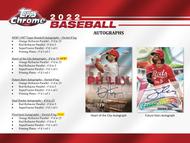 Image for 2022 Topps Chrome Baseball Hobby Box