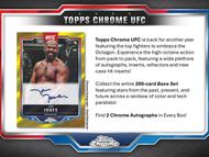 Image for 2025 Topps Chrome UFC Hobby Box