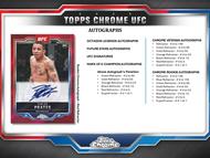 Image for 2025 Topps Chrome UFC Hobby Box