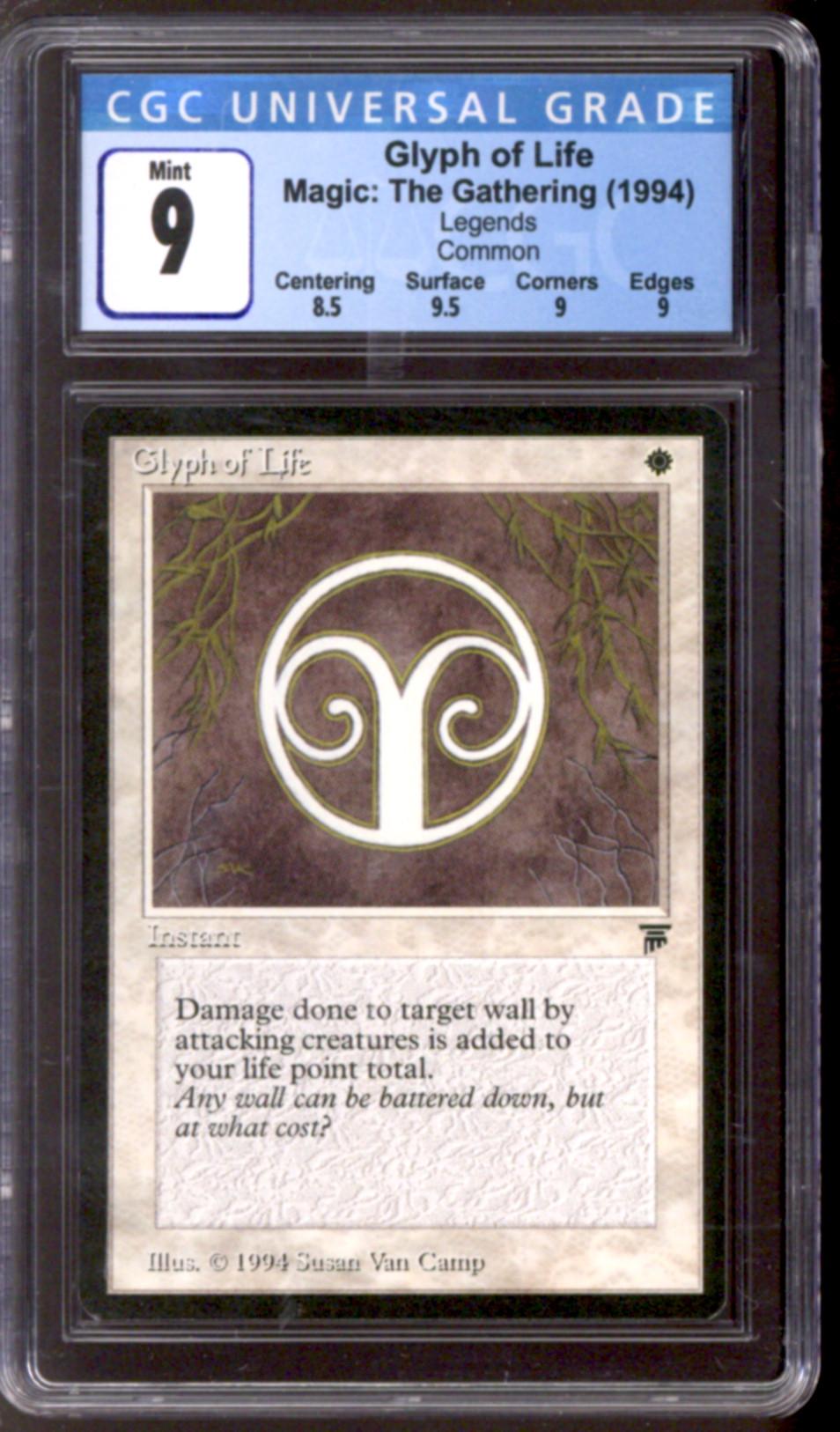 9 lives mtg card Amazon.com: MTG Commander Damage Tracker Board, Card Display with Life  Counter Wheel 0-99, Dice Storage Compartments, Gaming Accessory (Brown  Suit) : Toys & Games main image 1