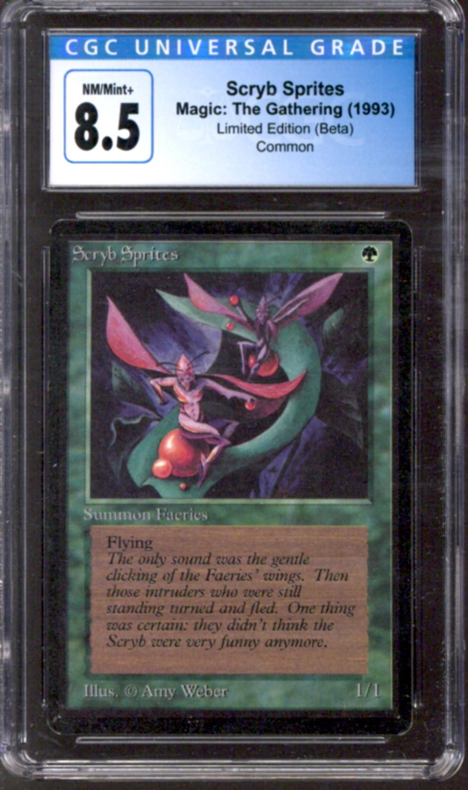 Magic the Gathering Beta Scryb Sprites CGC 8.5 NEAR MINT (NM) | DA Card ...