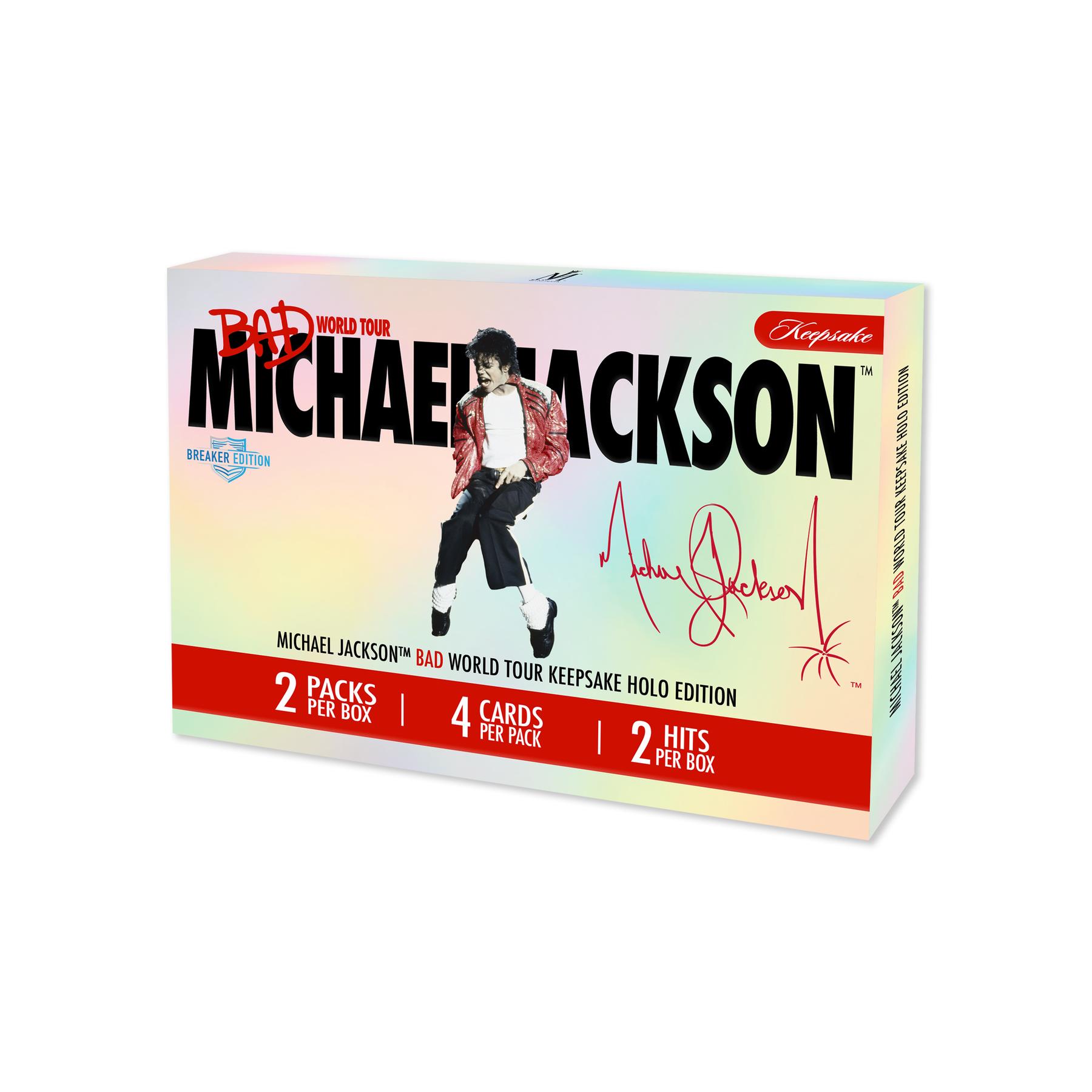 2026 Michael Jackson Bad World Tour Keepsake Holo Edition Breaker