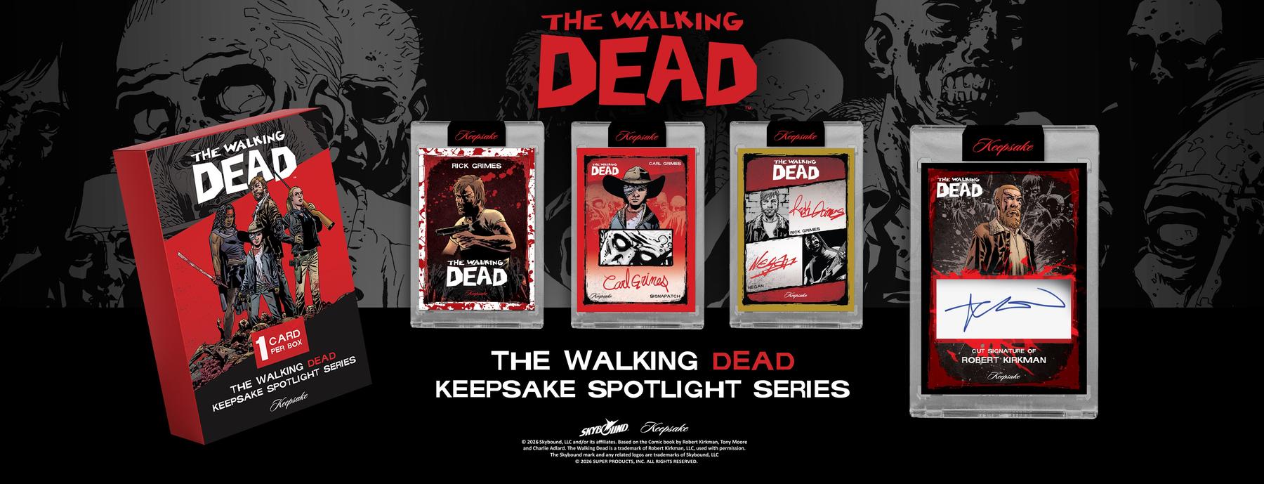 2026 Keepsake The Walking Dead 1st Edition Spotlight Series Hobby