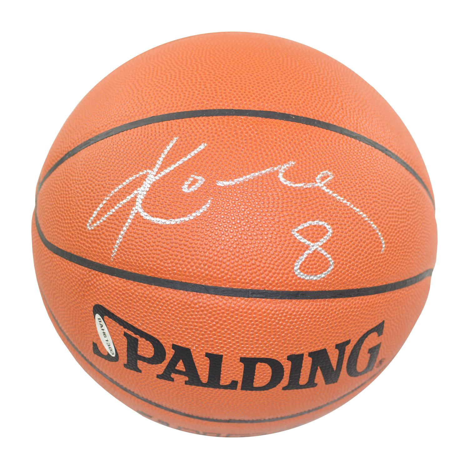 kobe autographed basketball