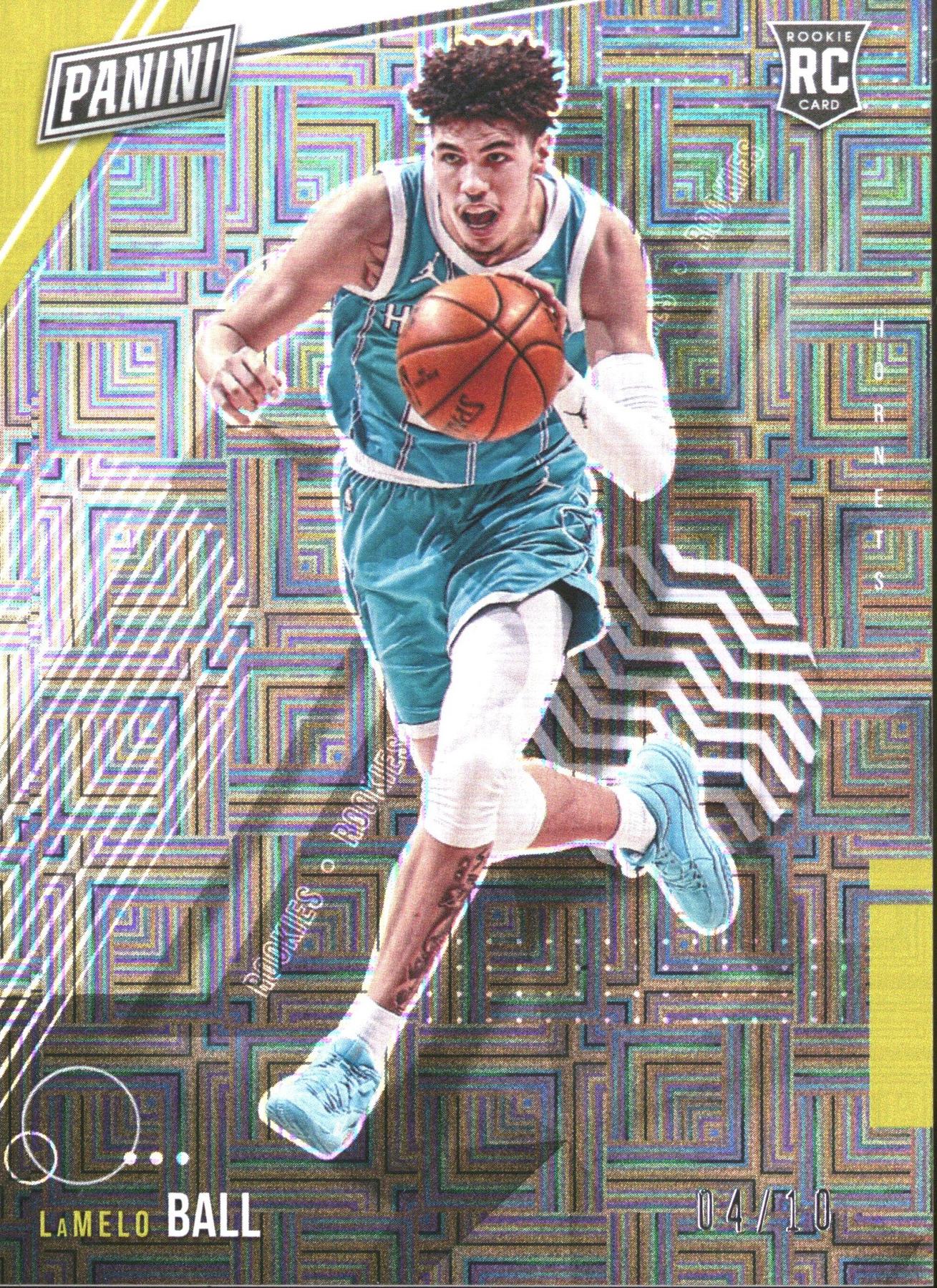 2020/21 Panini National Convention Exclusive LaMelo Ball Card #LB 04/10 ...