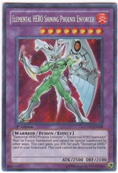 Yu-Gi-Oh Legendary Collection 2 Single Elemental HERO Shining Phoenix ...