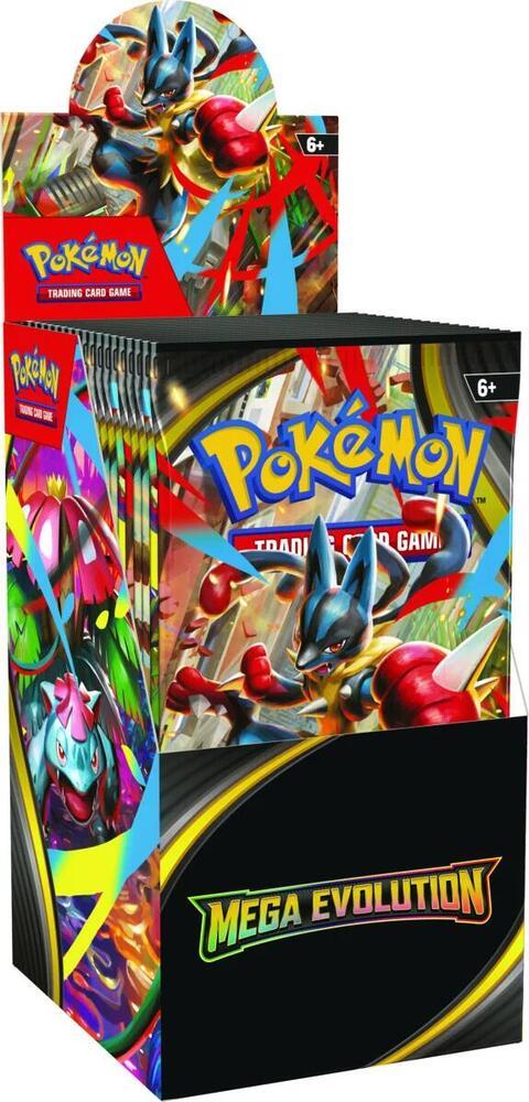英語版 Mega Evolution 未開封BOX Pokemon Mega Evolution Half Booster Box | DA Card World